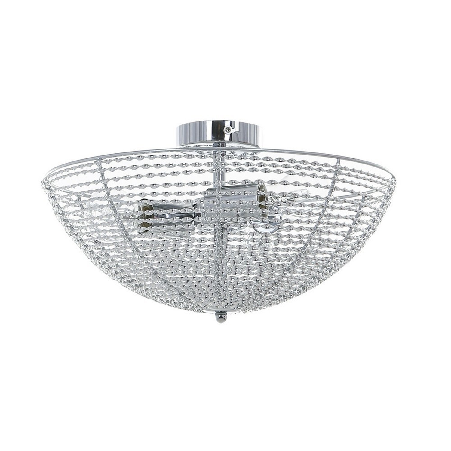 Italux Lighting Modern Ceiling Light Chrome F - Chrome