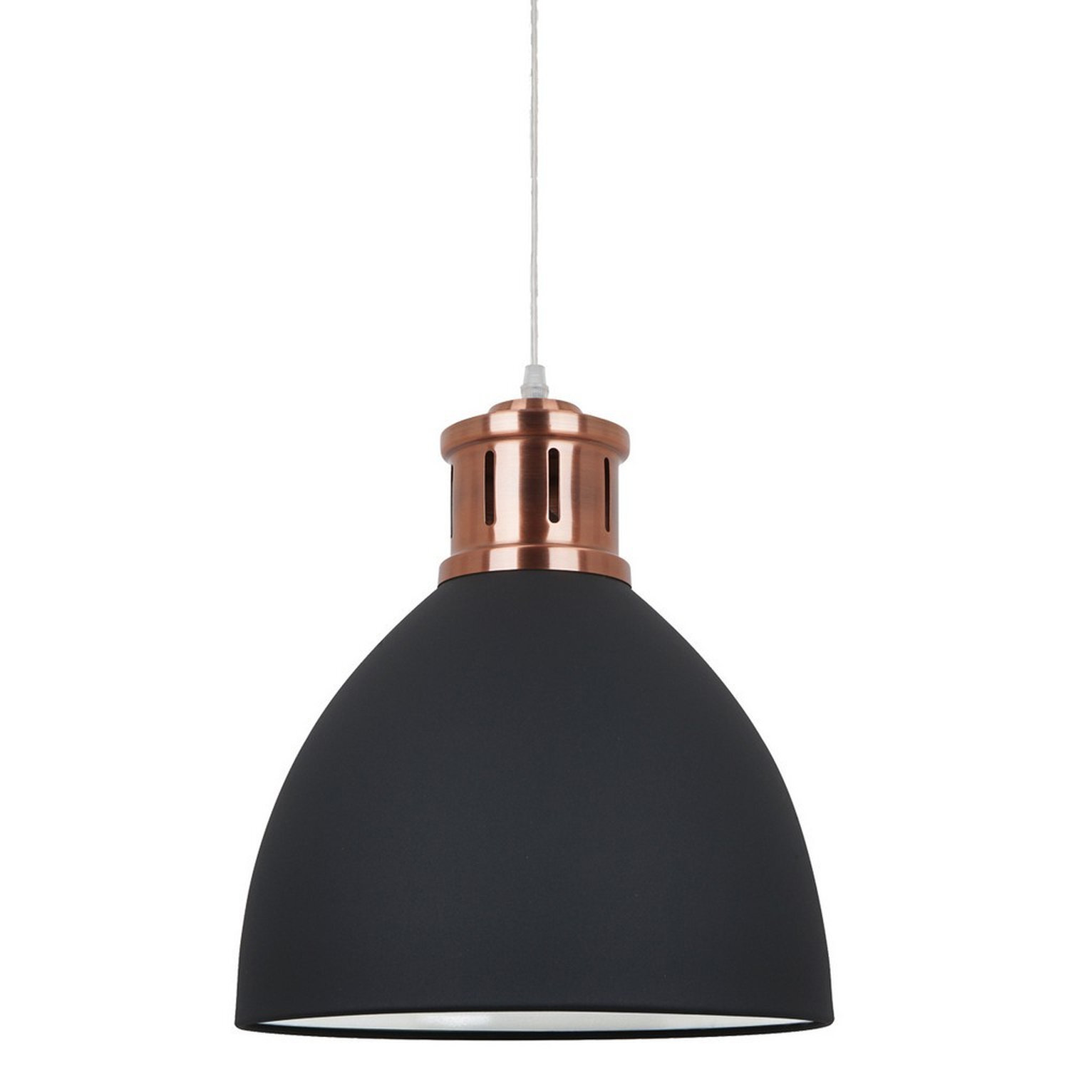 Italux Lighting Industrial Pendant Light Grey - Grey