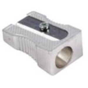 Single Hole Metal Pencil Sharpener - 10 Pack