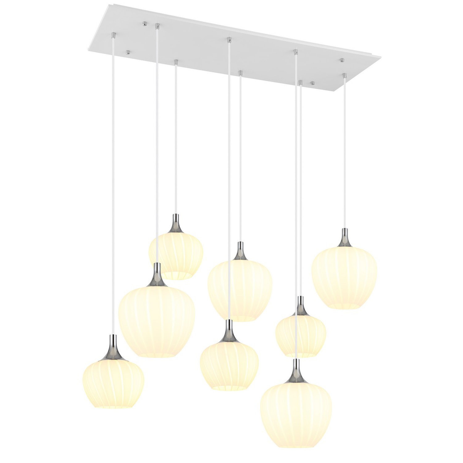 Globo Lighting Maxy Pendant Light White