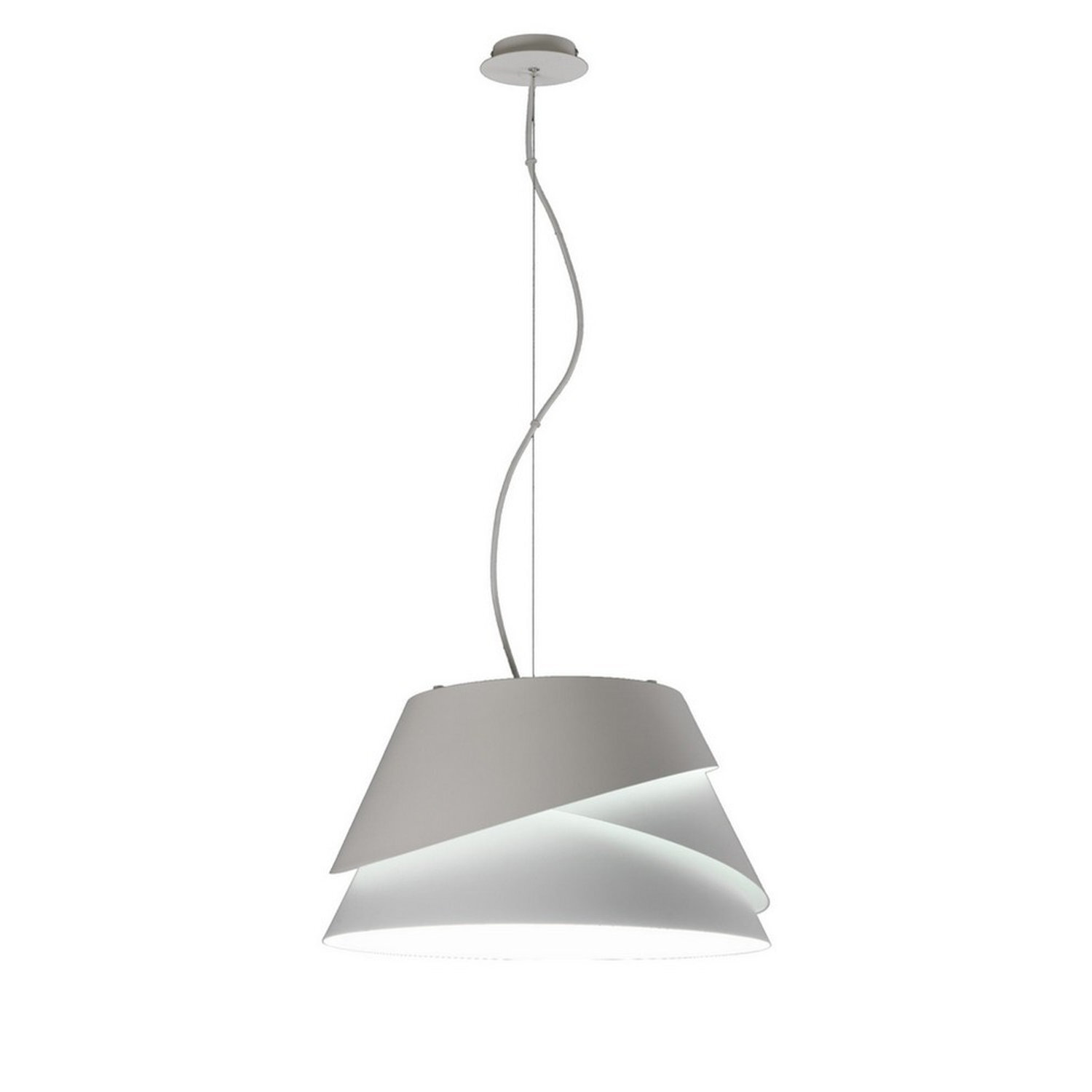 Inspired Lighting Alboran Pendant Light White