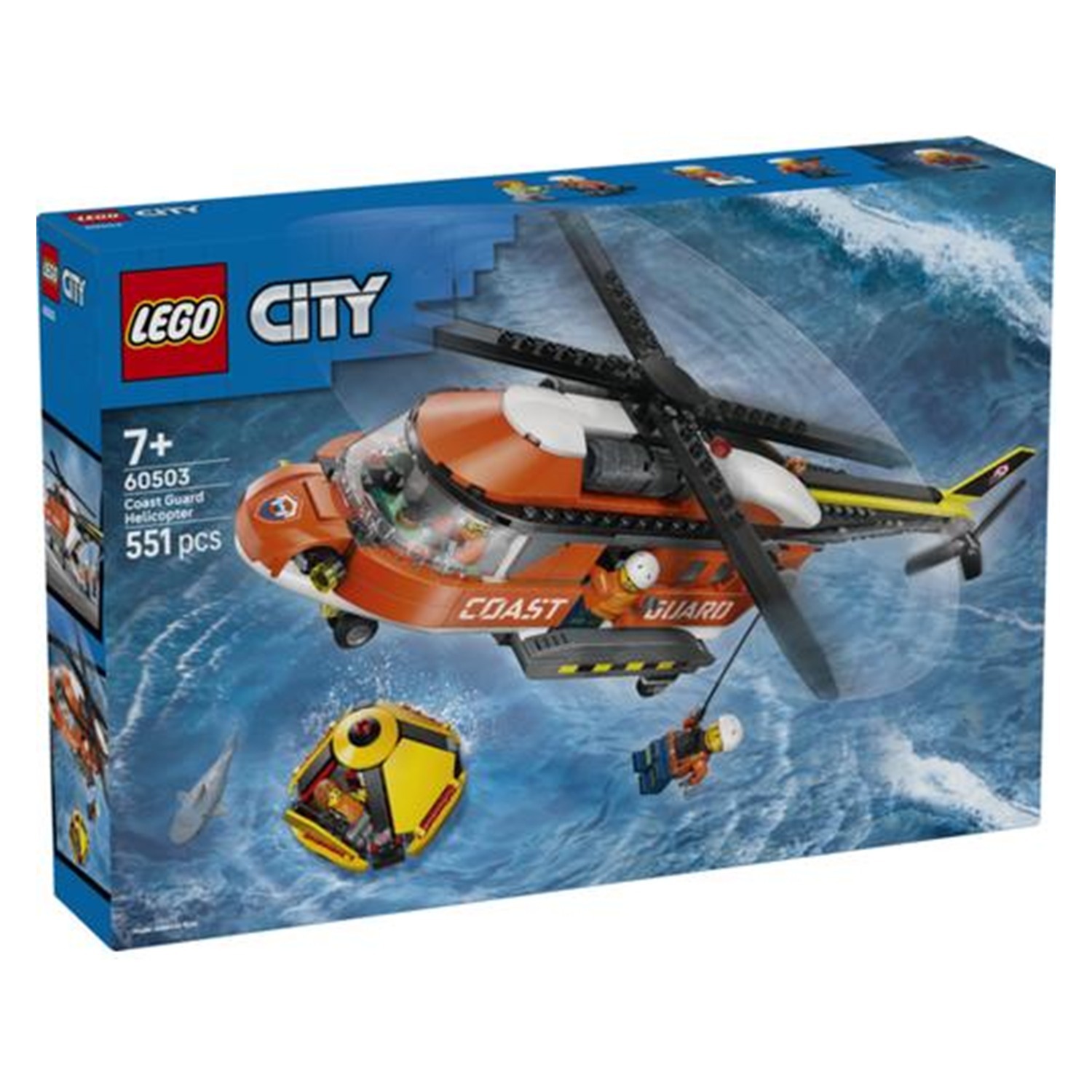 LEGO City Coast Guard Helicopter Rescue Set 60503 - Image 13
