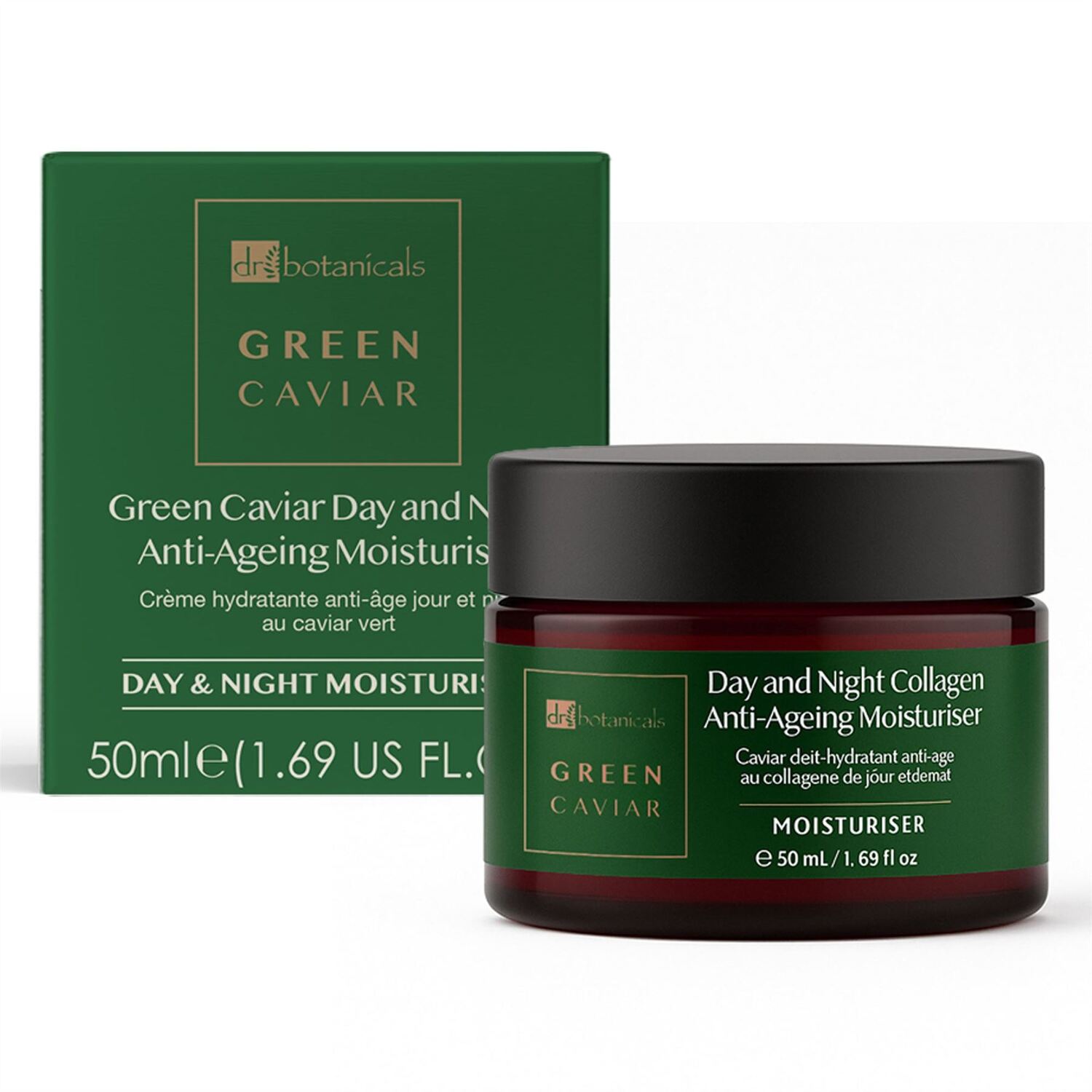 Dr. Botanicals Girls White Green Caviar Day & Night Anti-Ageing Moisturiser In 50Ml Kids - Image 5