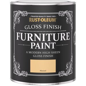 Rust-Oleum Gloss Furniture Paint Mustard