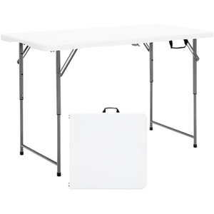 Costway Folding Table - White