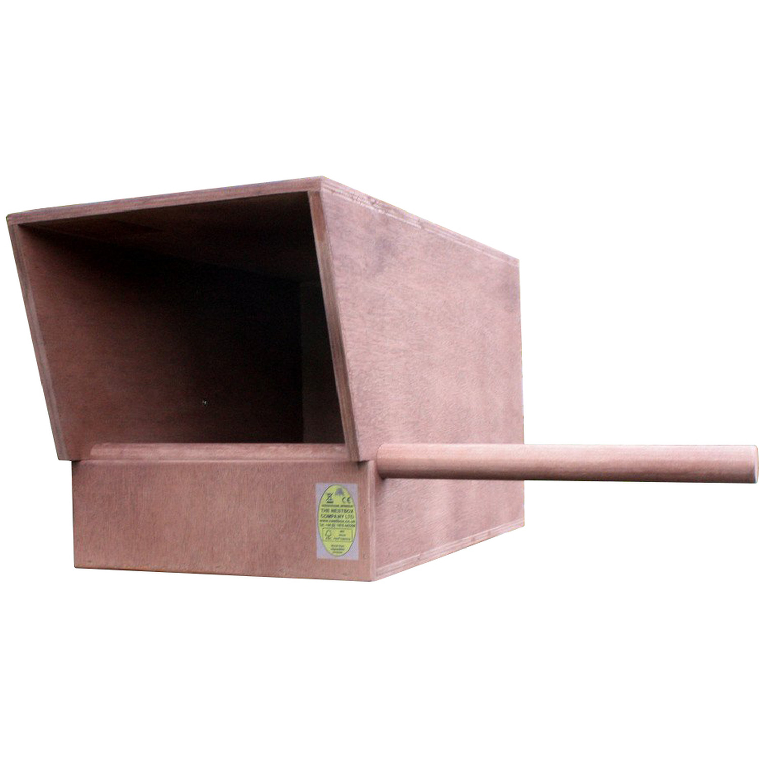 Image of Wooden Kestrel Nest Box with Perch&hellip;