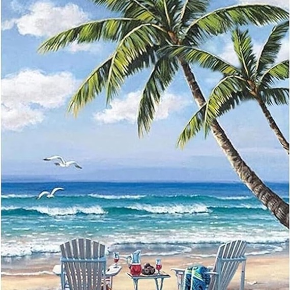 Tropical Picnic Diamond Art Painting