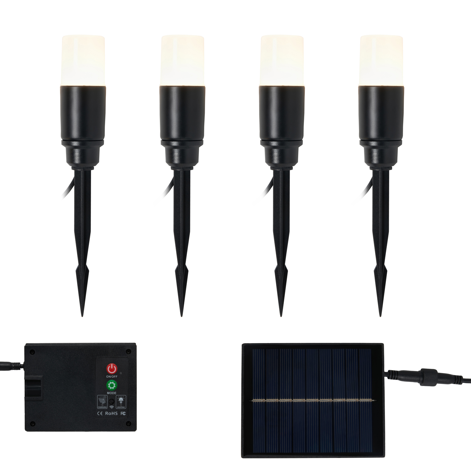 Image of Laurel Colour Changing 4 Pack Solar&hellip;