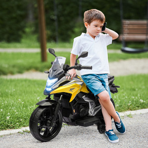 AIYAPLAY Honda Licensed 12V Kids Electric Bike with Music, Headlights