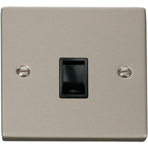 Old Rj Socket Pearl Nickel Rj11 Socket