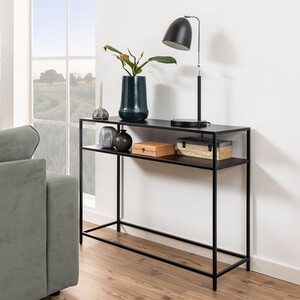 Newcastle Console Table with Open Shelf