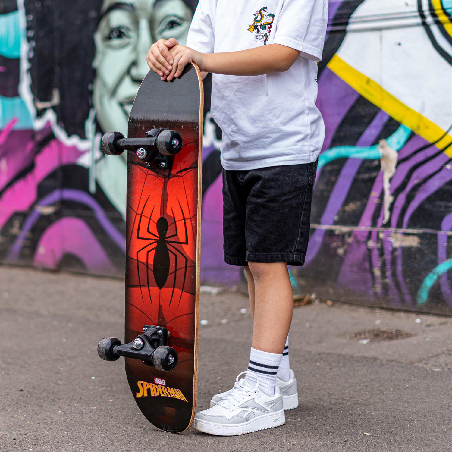 Stamp Spider Man Skateboard 28 • Hitta bästa pris