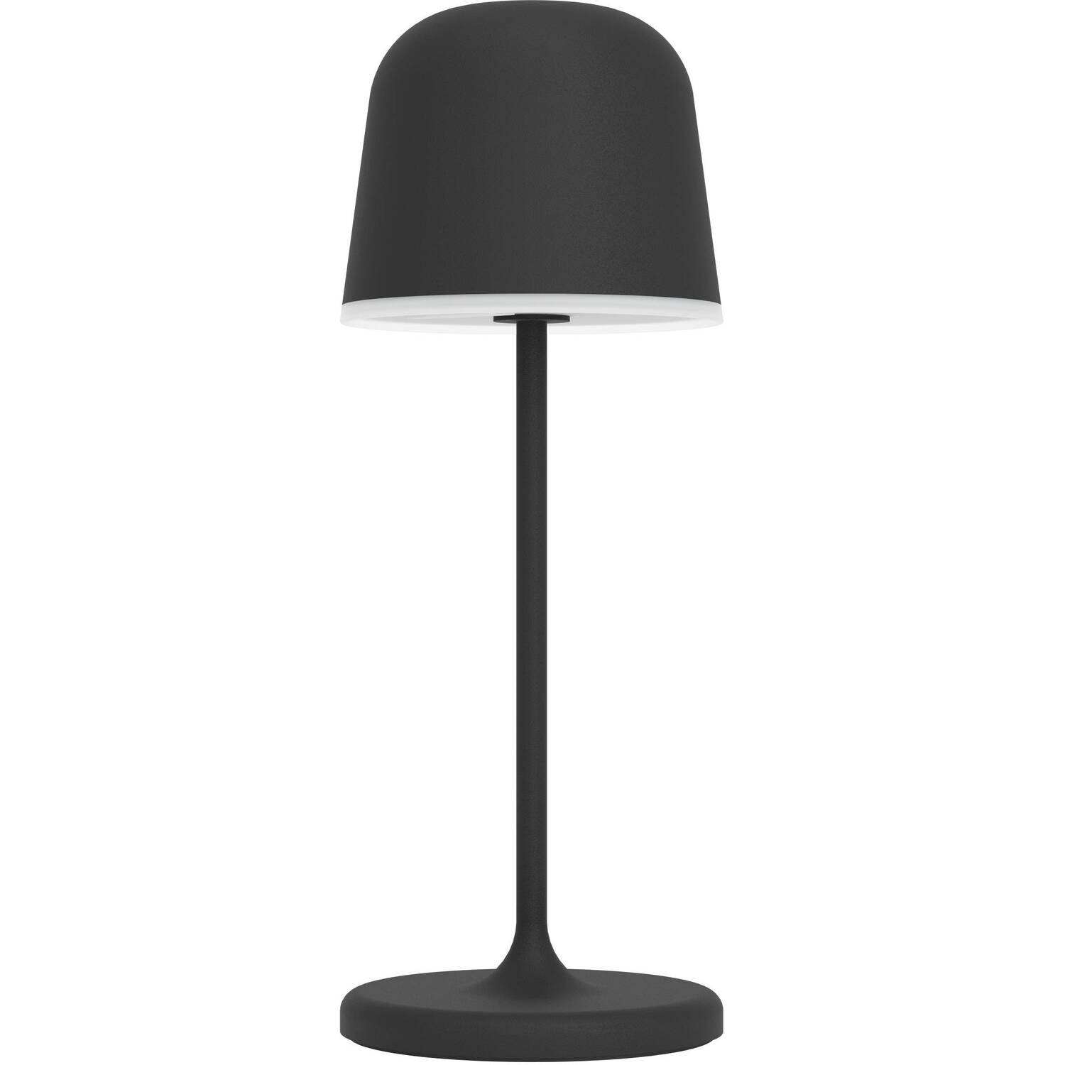 EGLO Mannera-S Portable Black LED Table Light - Black