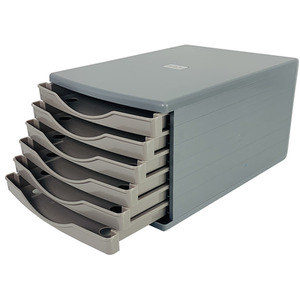 Warm Grey / 21.2cm / 6 Desktop Drawer Tower Set shot 7965375