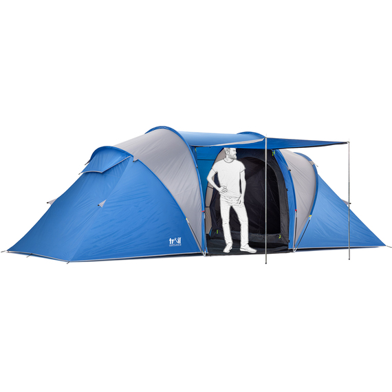 Hartland XL 6 Man 2 Room Tent