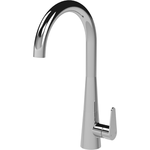 Kitchen Mono Mixer Tap with 1 Lever Handle Chrome 398mm