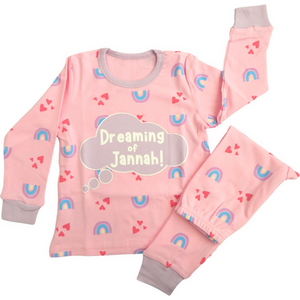 Dreaming of Jannah Kids Pyjamas One to Two years