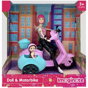 Imaginate Doll and Motorbike Toy