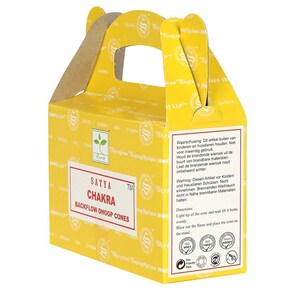 Chakra Backflow Dhoop Cones Set Of 6 Packets