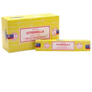 Citronella Incense Sticks Set Of 12 Packs