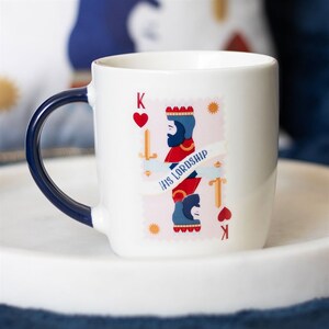 His Lordship Playing Card Mug For The Regal Coffee Lover