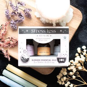 Stress Less Ritual Essential Oil Trio Set