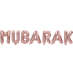 Mubarak Foil Balloons  RG