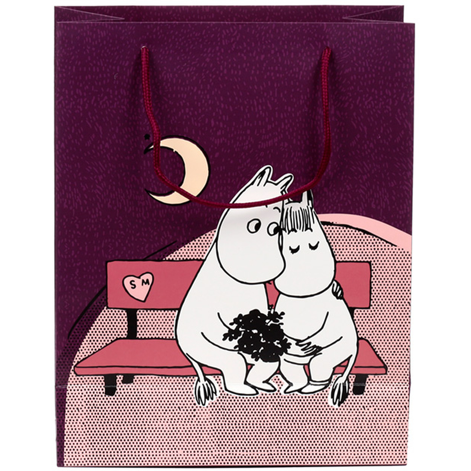 Gift Bag Large - Moomin - Purple