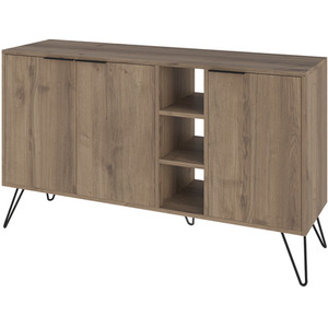 Dark Oak Clara Console Sideboard Display Unit shot 10616275