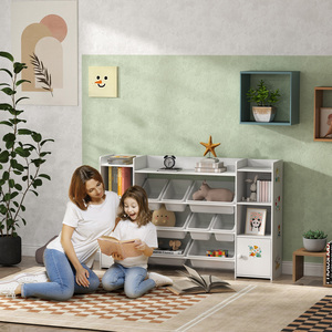 AIYAPLAY Kids Bookshelf and Toy Storage