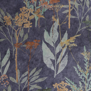 Navy Superfresco Easy Solstice Floral Wallpaper shot 10903780