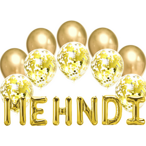Balloon Bundle Mehndi