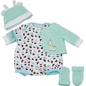 Reborn Baby Doll with Giraffe Outfit