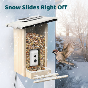 Birdfy Feeder Ebony Lite