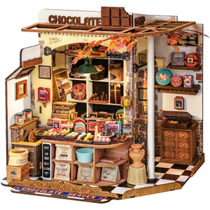 Henry's Chocolate 3D Wooden Miniature House