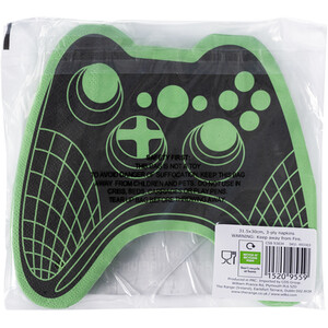Pack of 16 Gaming Console Napkins