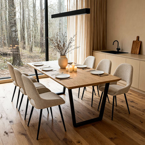 Dorchester 160cm x 90cm MDF Rectangular Dining Table