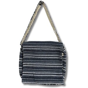 Soft Banjar Laptop Bag - Blue Stripes, Stylish  Durable Carryall