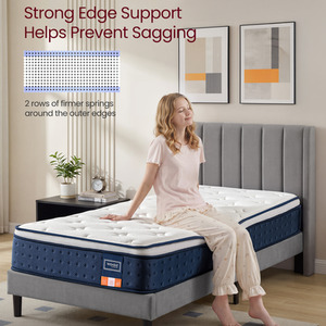 Hybrid Spring and Foam Mattress, Medium Firm Single Bed Mattress