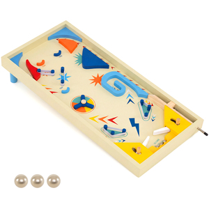 Scoring Rotating Track Tabletop Game with 3 Balls