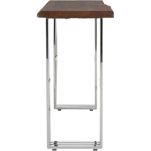 Hampstead Natural And Silver Console Table