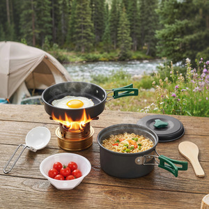Outsunny Camping Cookware Set