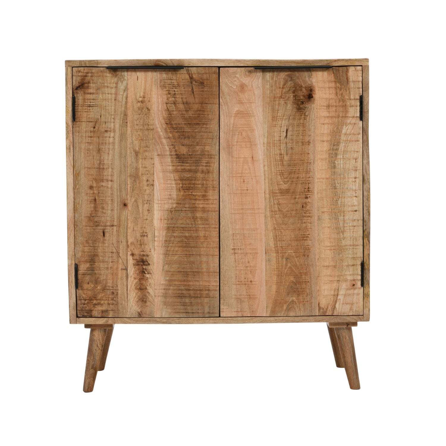 California Mango Wood Drinks Cabinet 2 Doors - Brown