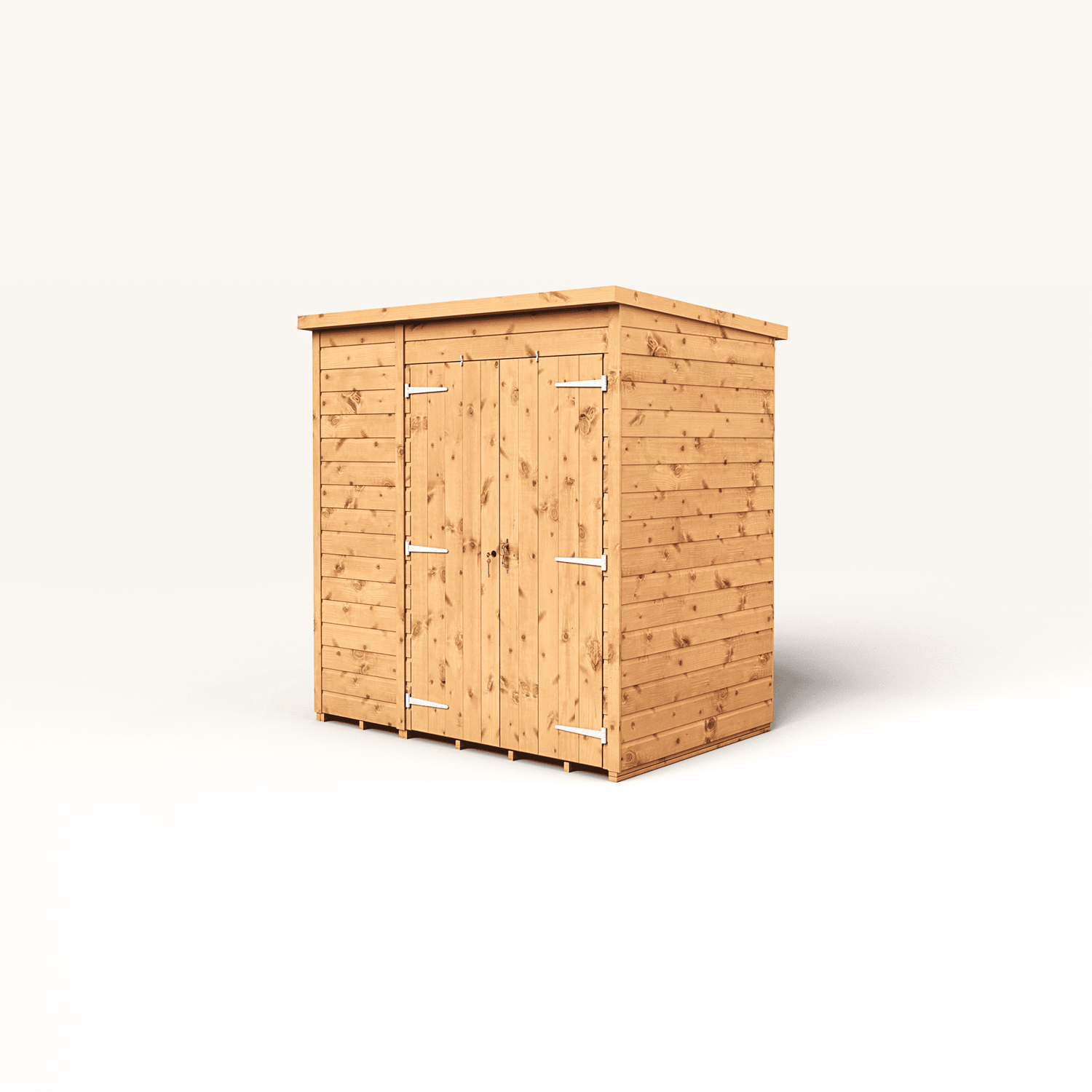 Empire Sheds Double Door Tongue And Groove Pent Garden Shed 6 X 4Ft - Image 4