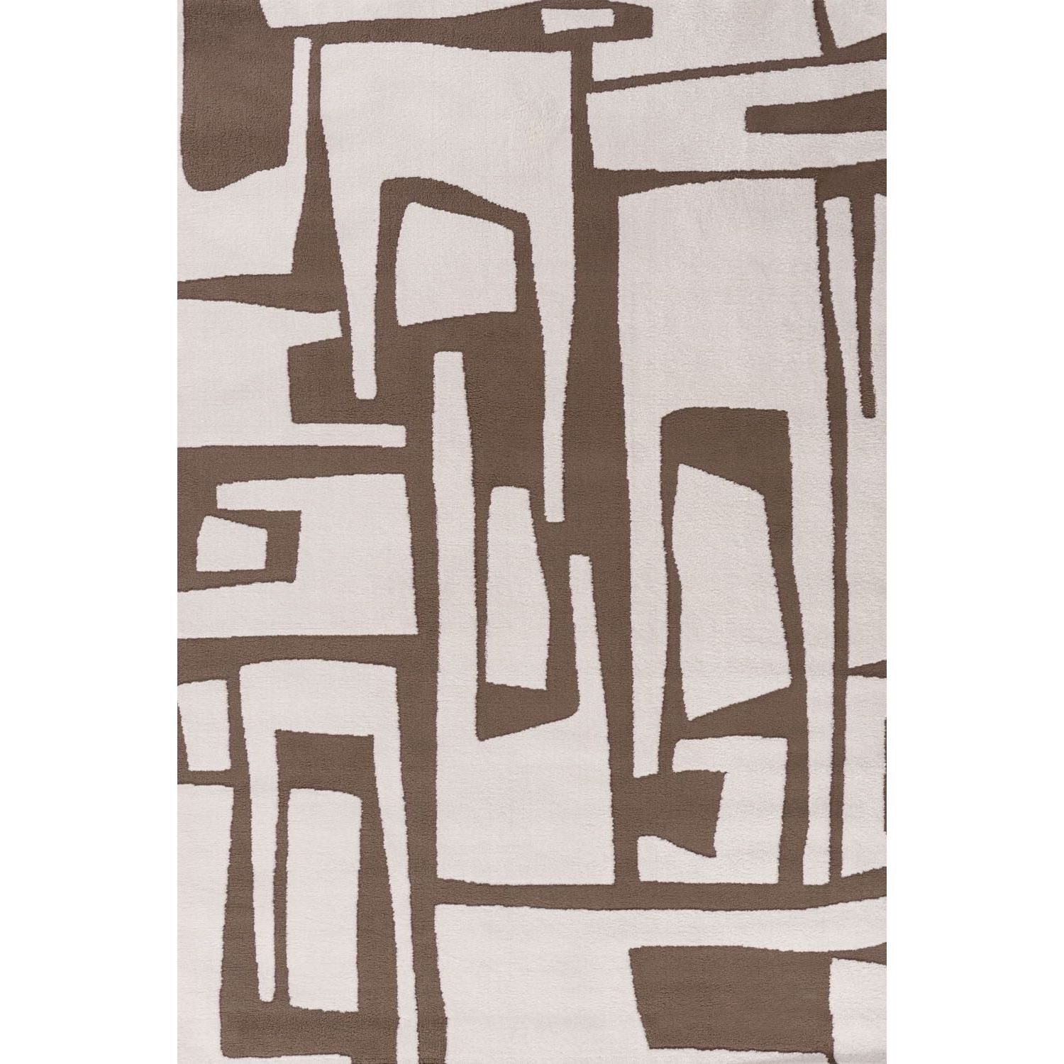 The Rugs Brown Loft Abstract Rug - Image 3