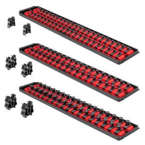 Ernst Socket Boss Storage Organiser Rail Combo Pack 18