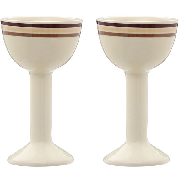 Set Of Two Neapolitan Egg Cups