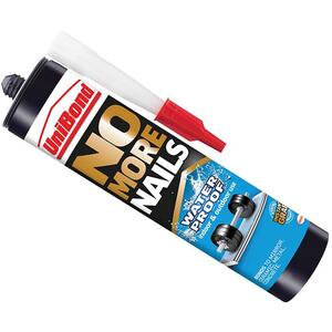 Unibond No More Nails Waterproof Interior / Exterior - Solvent Free 300Ml