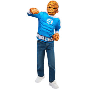 The Fantastic Four Childrens/Kids Deluxe Thing Costume