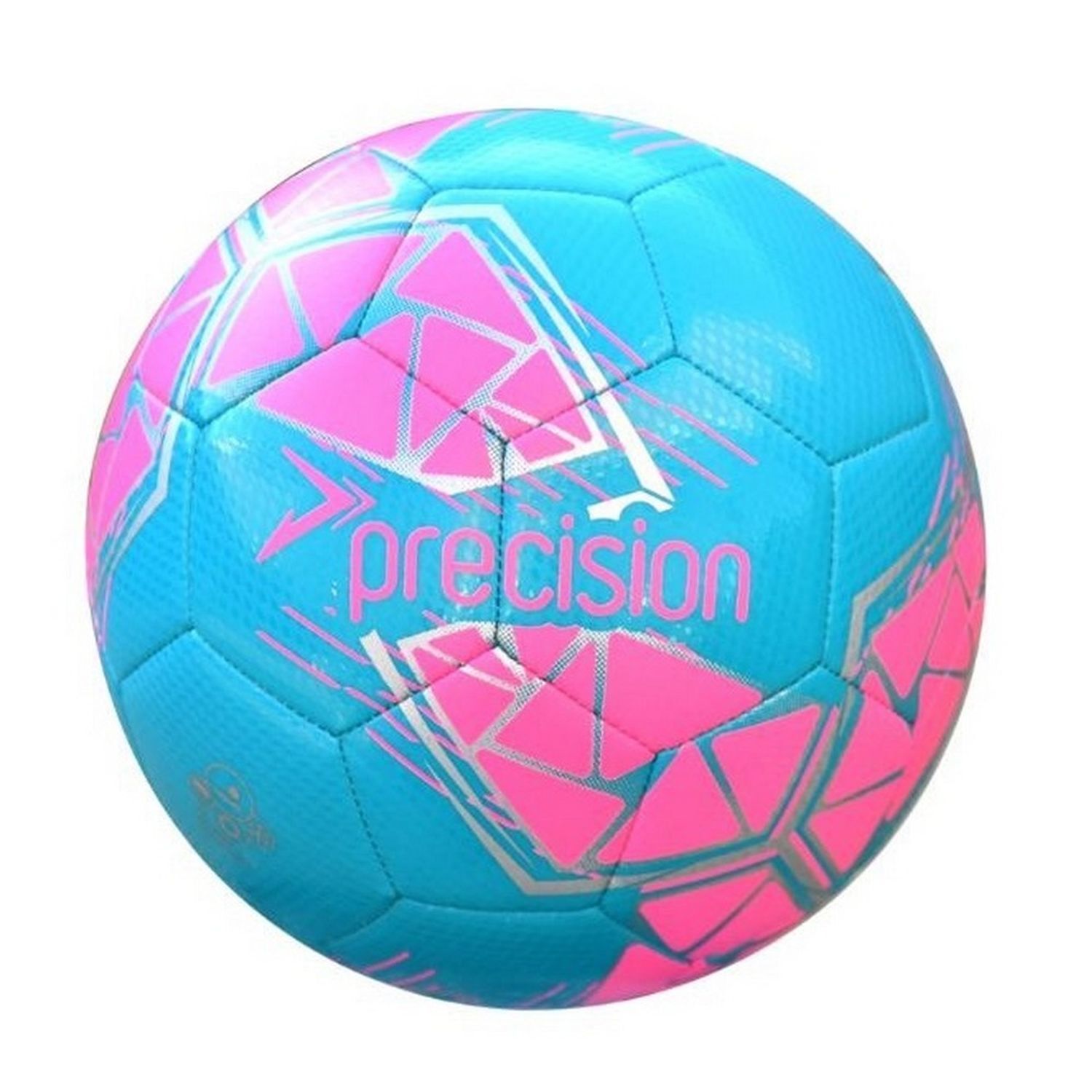 Precision Fusion 2024 Mini Training Ball - Blue/Pink/Silver / 2